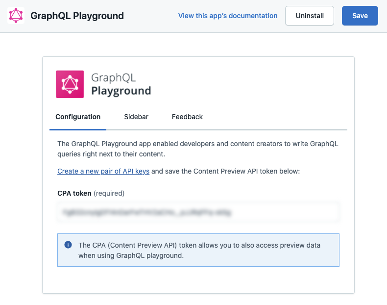 install gql playground