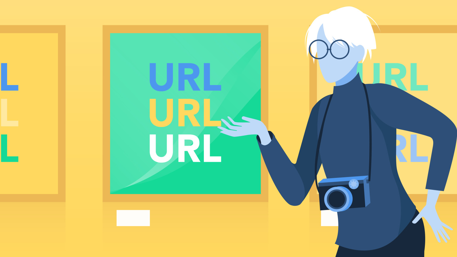 Andy Warhol point to a Gallery of URLs