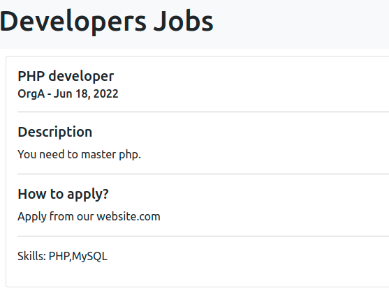 Developer Jobs