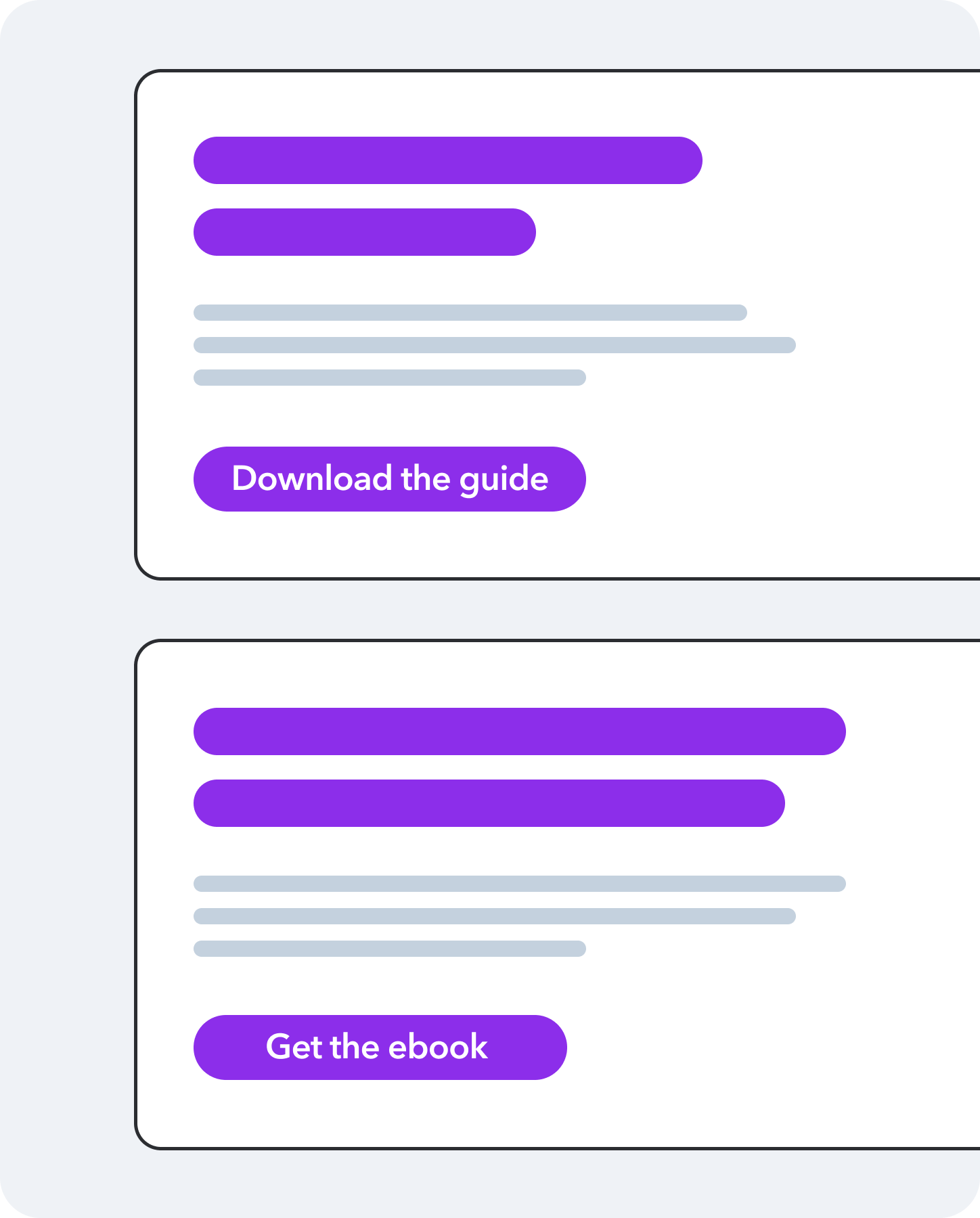 A/B testing example 6: Blog post CTAs