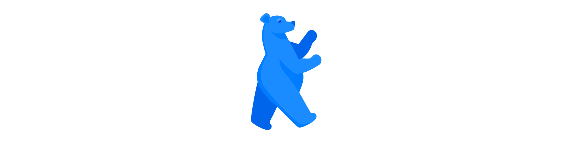 Illustrated icon of the Berlin bear