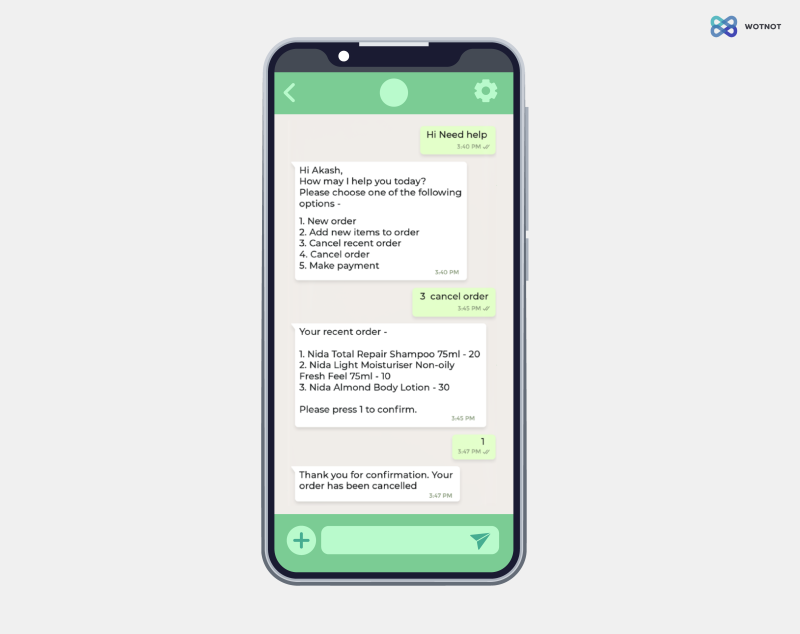 Answer Common Questions  with WhatsApp chatbot