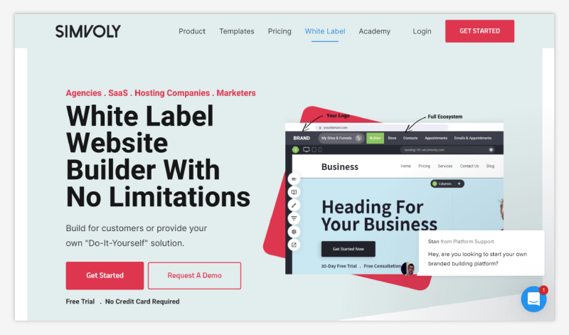 Simvoly - White Label Marketing Solutions