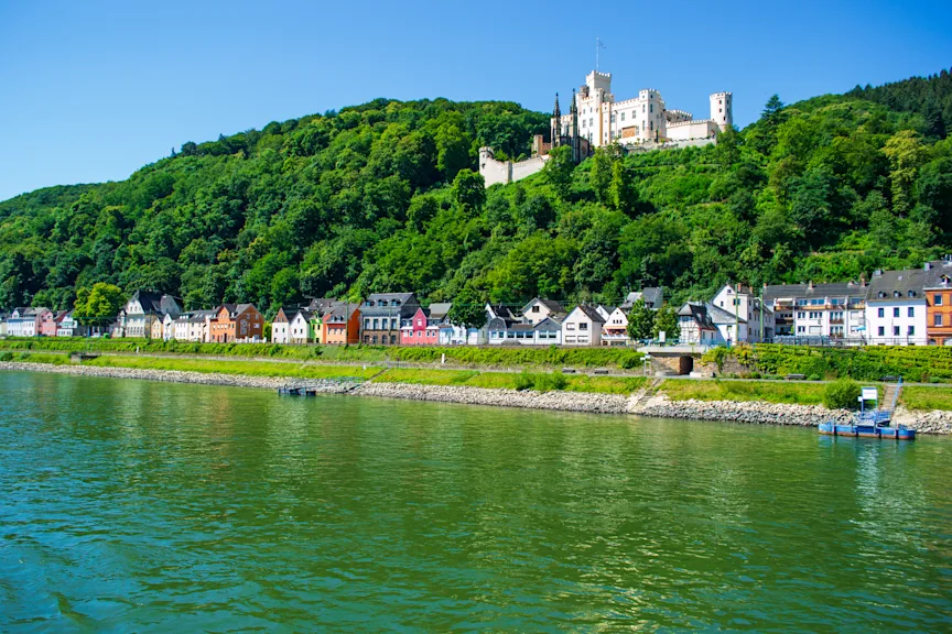 Der Rheinradweg