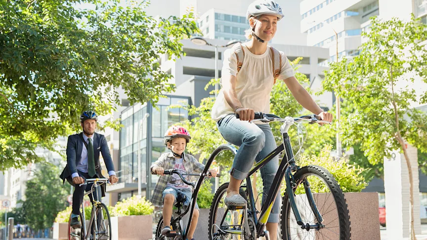 Fahrrad fahren Kinder