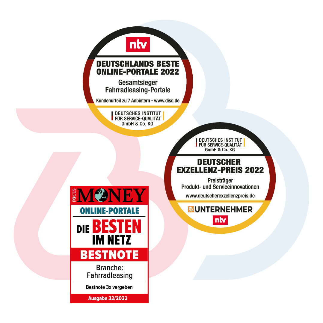 Auszeichnungen und Siegel für Businessbike