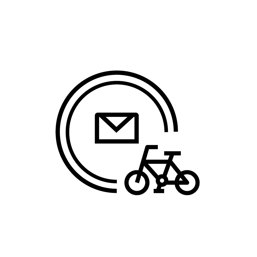 Icon Kontakt mit Abstand