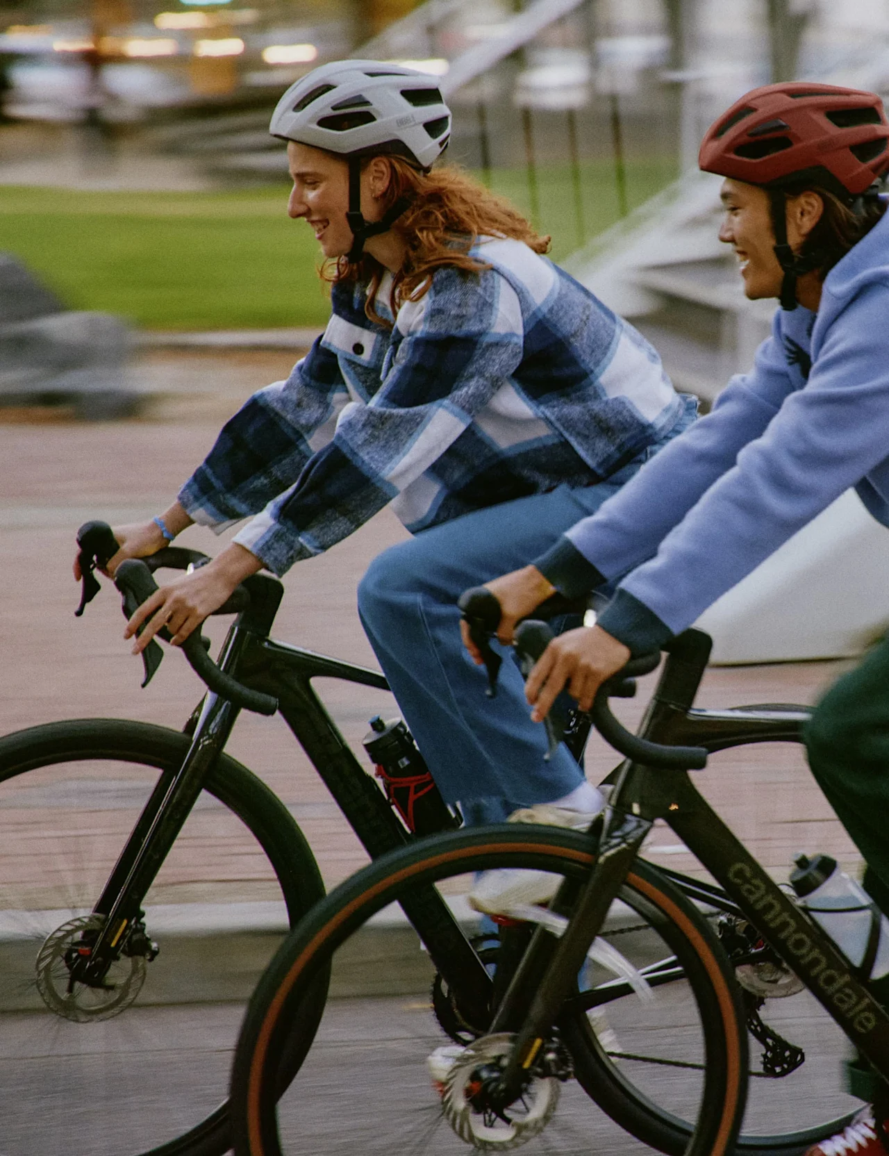Zwei Fahrradfahrer