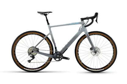 Gravel Bike Cervelo weiß-hellgrau