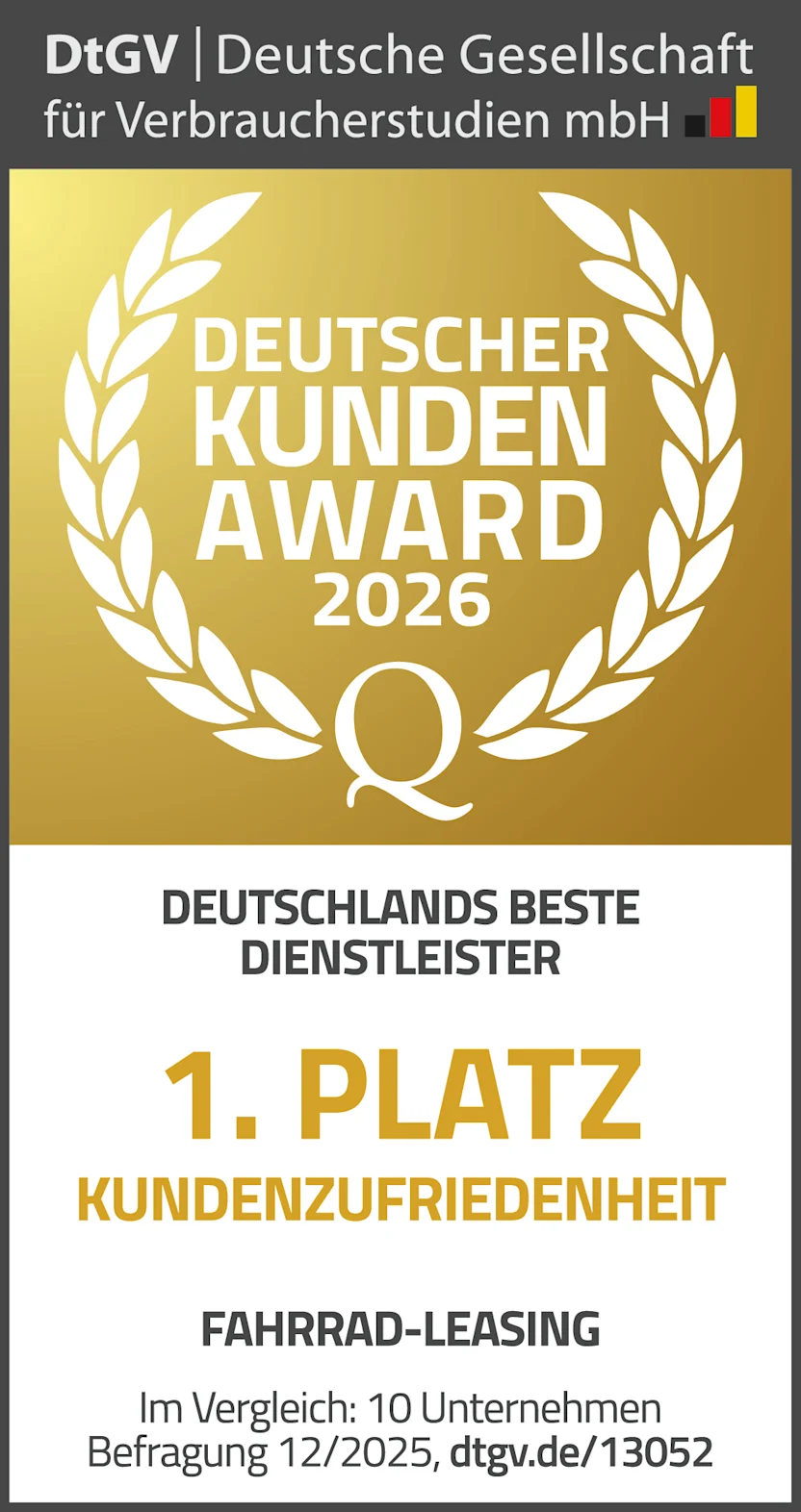 Siegel Deutscher Kunden-Award 2026