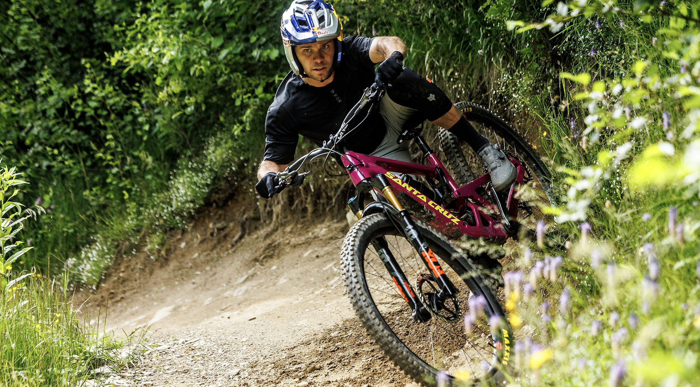 Santa Cruz Bike auf einem Trail