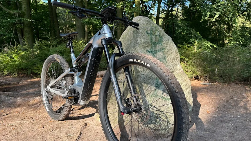 Aktuelles > Testbericht Rebike > Bild Bike im Wald