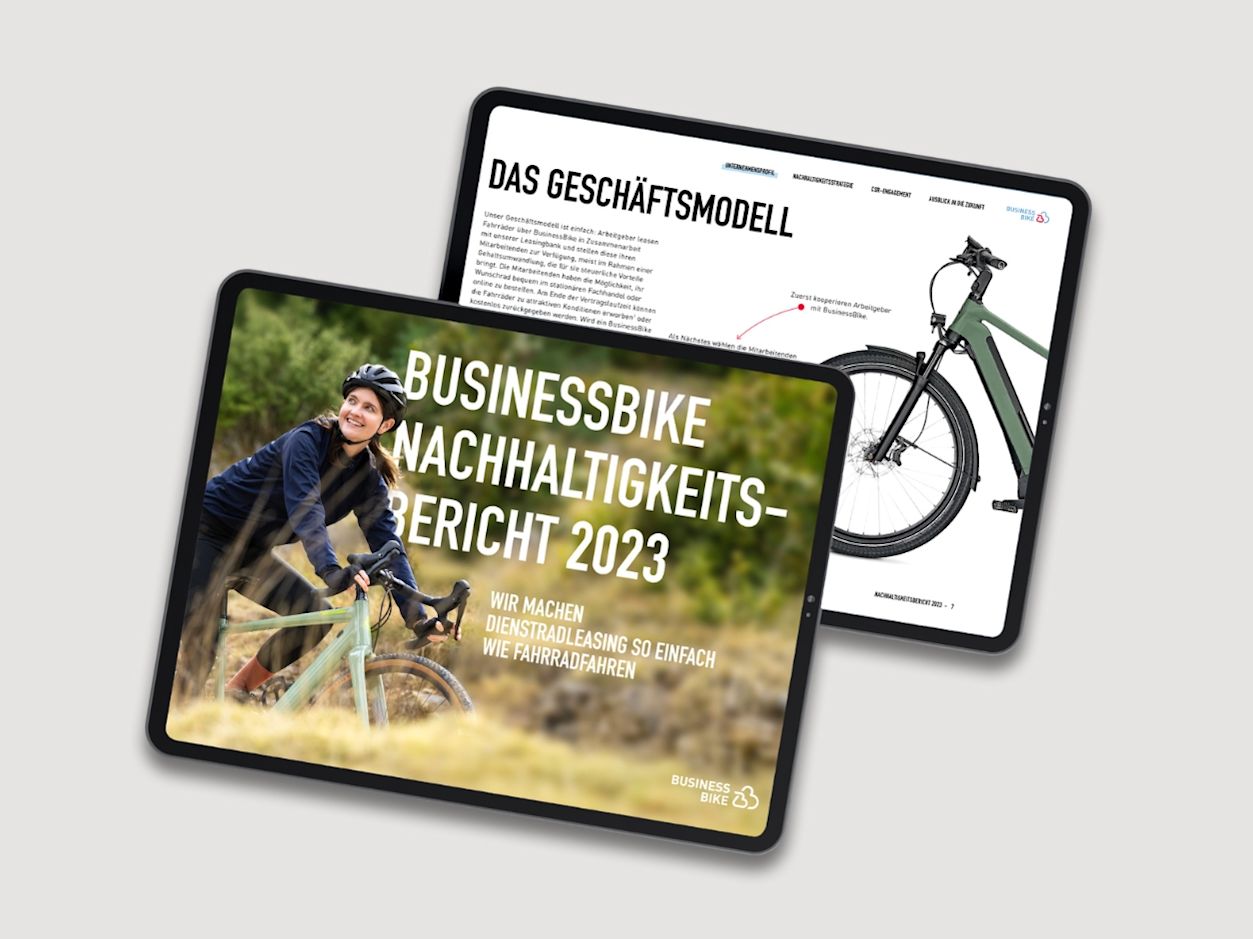 BusinessBike Nachhaltigkeitsbericht 2023