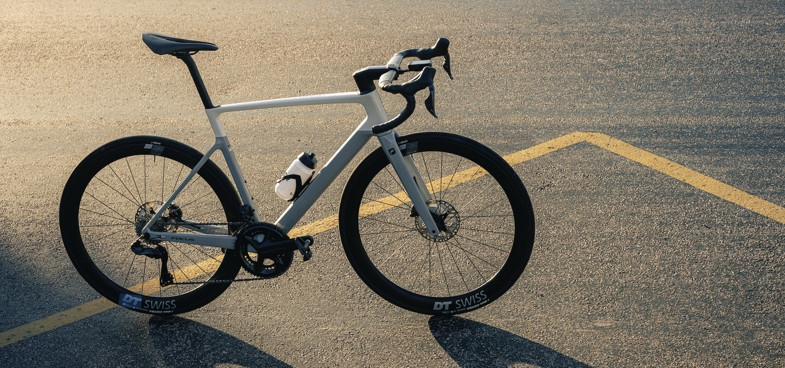 Rennrad auf der Straße