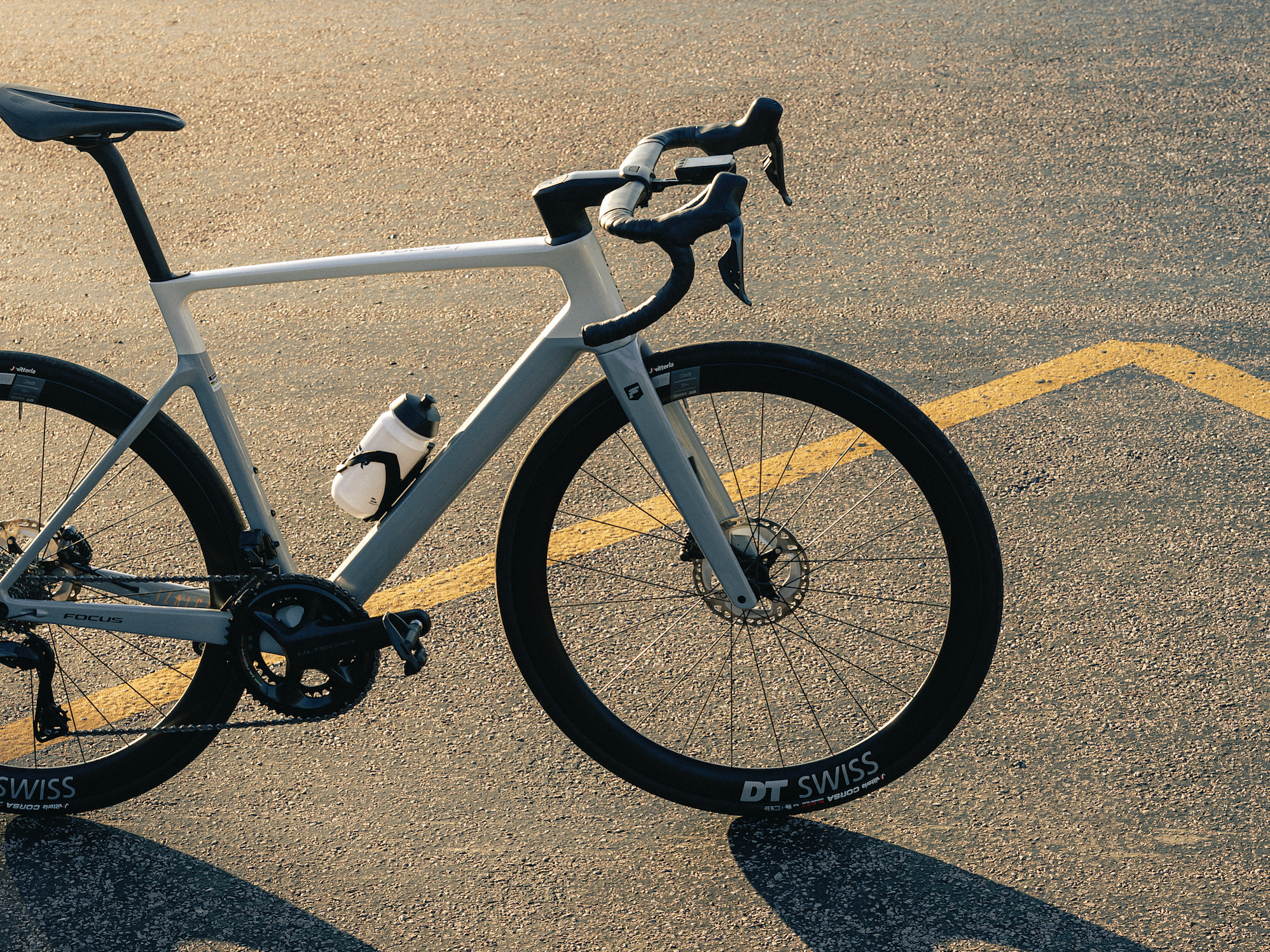 Rennrad auf der Straße