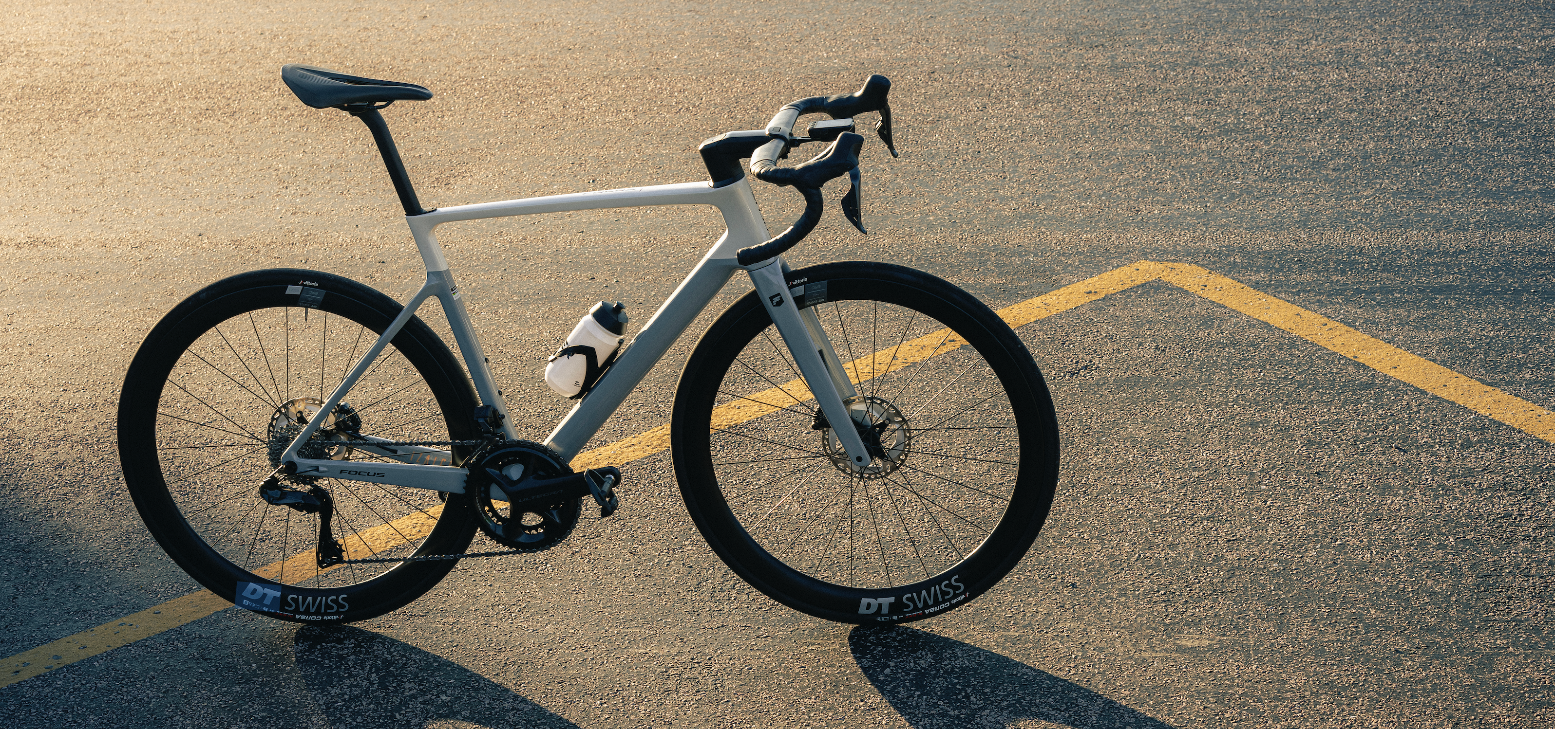 Rennrad auf der Straße