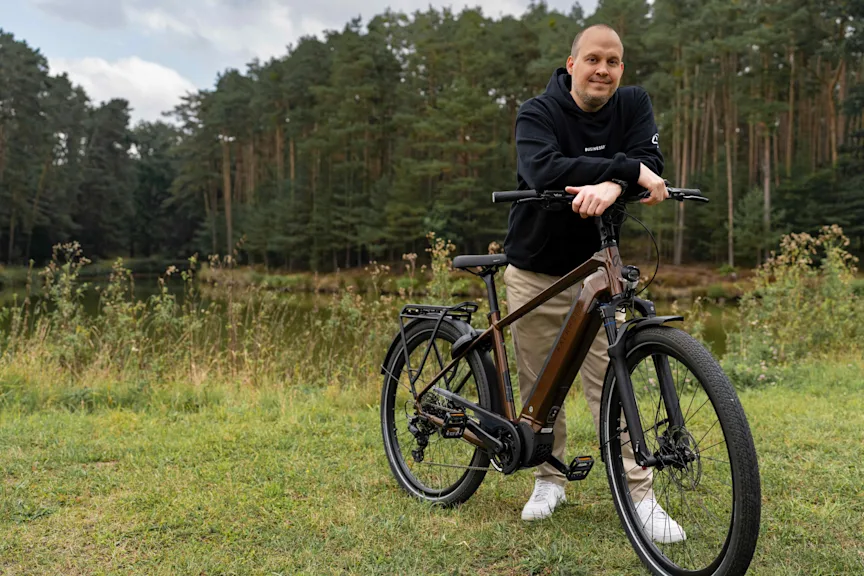 Rolf bei 10 Kilometer mit