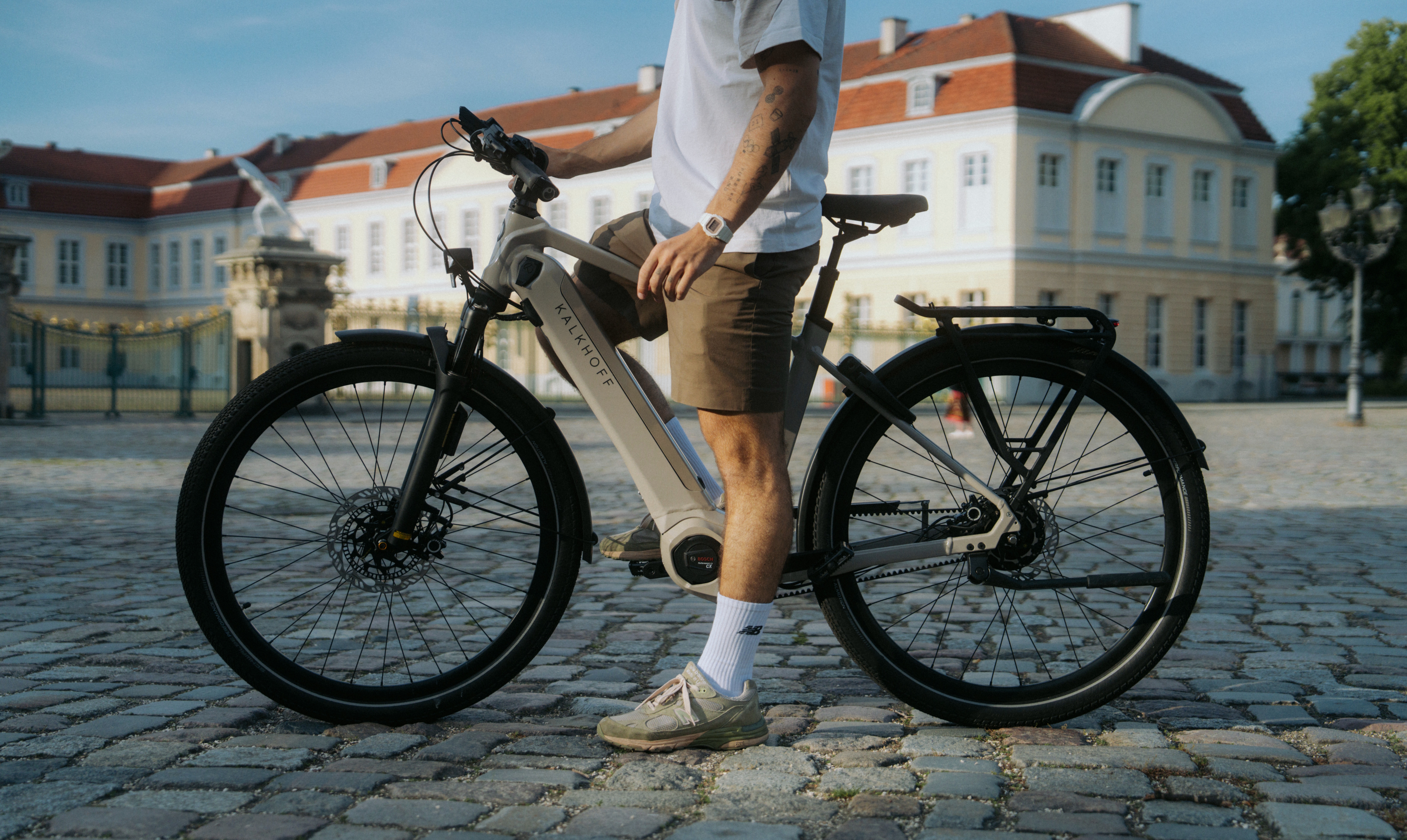 Kalkhoff Fahrrad in der City