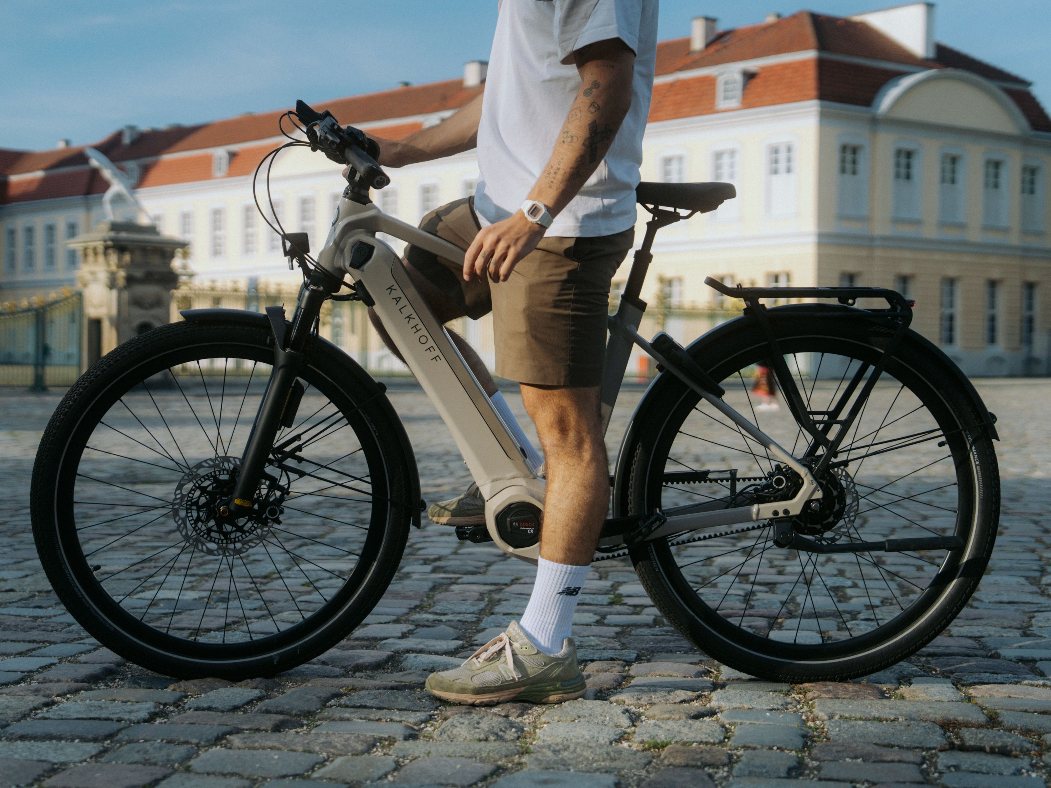 Kalkhoff Fahrrad in der City