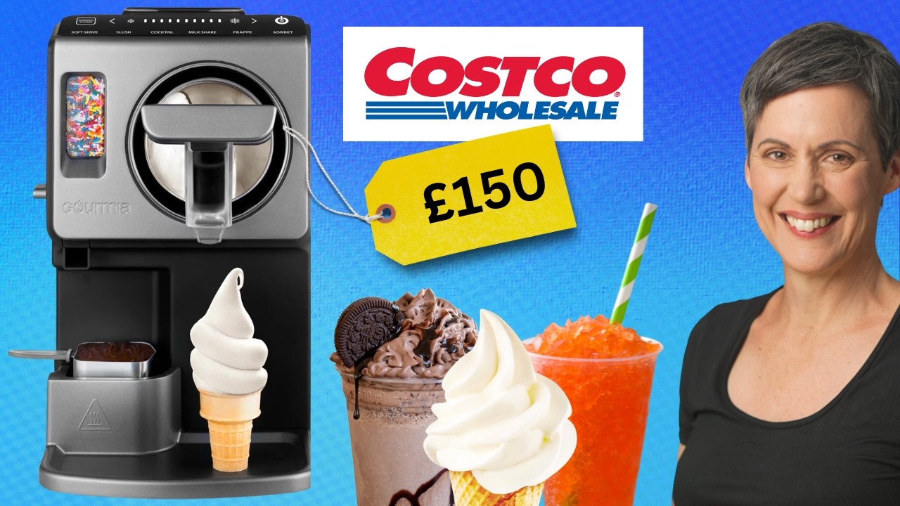 Gourmia Soft Serve ice cream and frozen drink maker