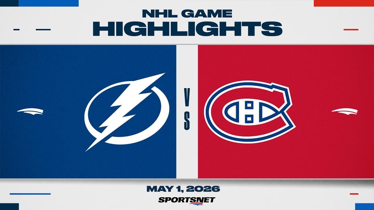 NHL Game 6 Highlights: Lightning vs. Canadiens – Cover Image