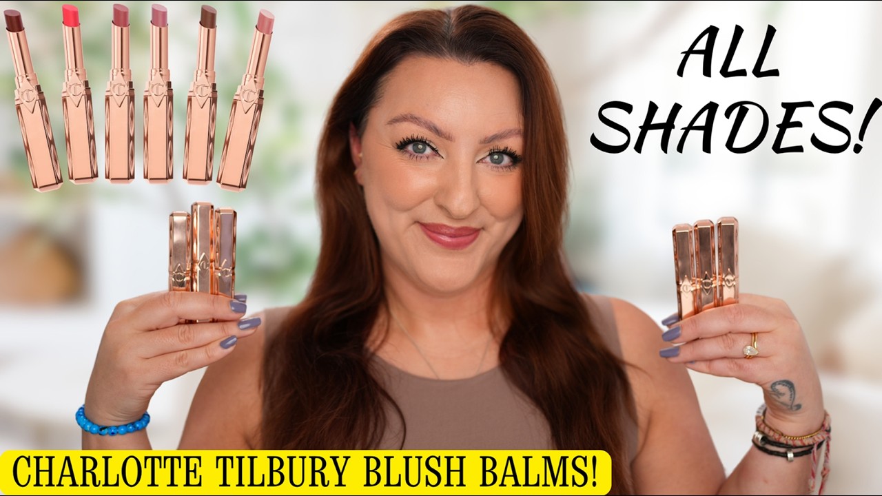 Charlotte Tilbury Pillow Talk Blush Balm Lip Tints – Cover Image