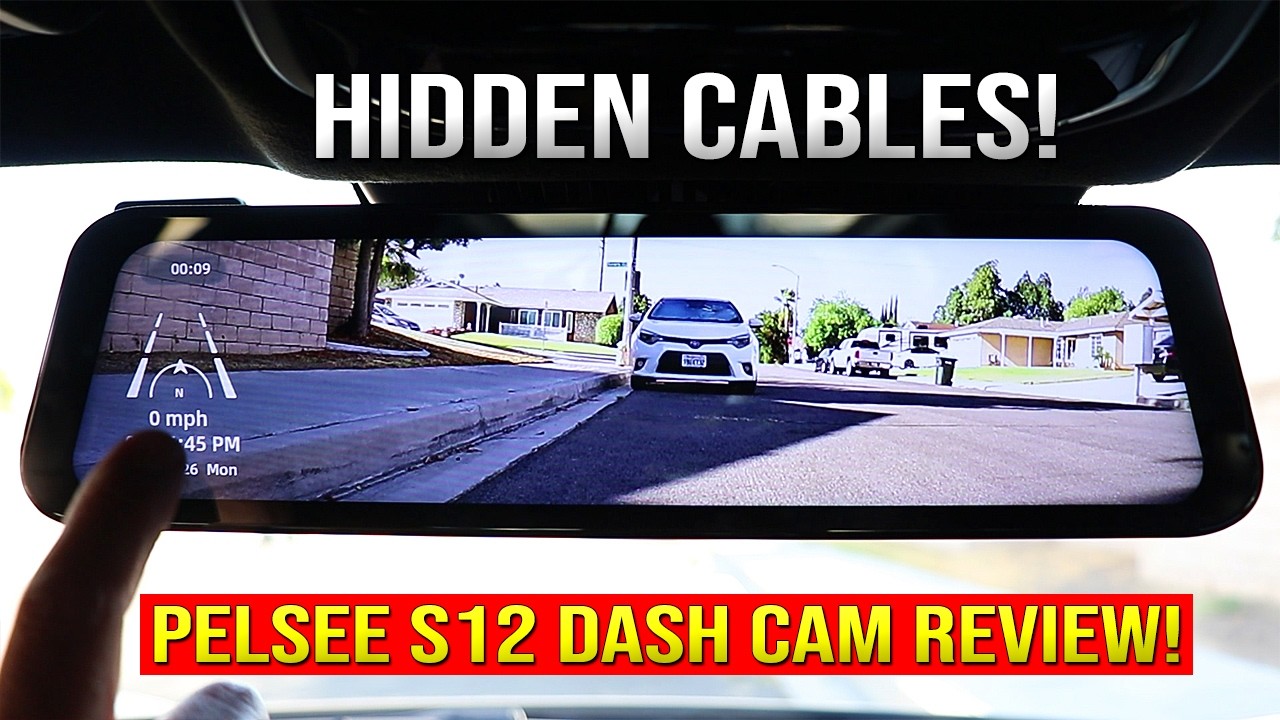 Pelsee S12 4K Mirror Dash Cam – Cover Image