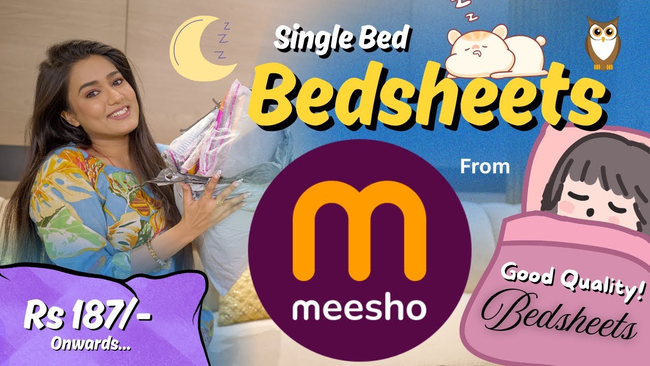 Meesho Single Bed Bedsheets – Cover Image