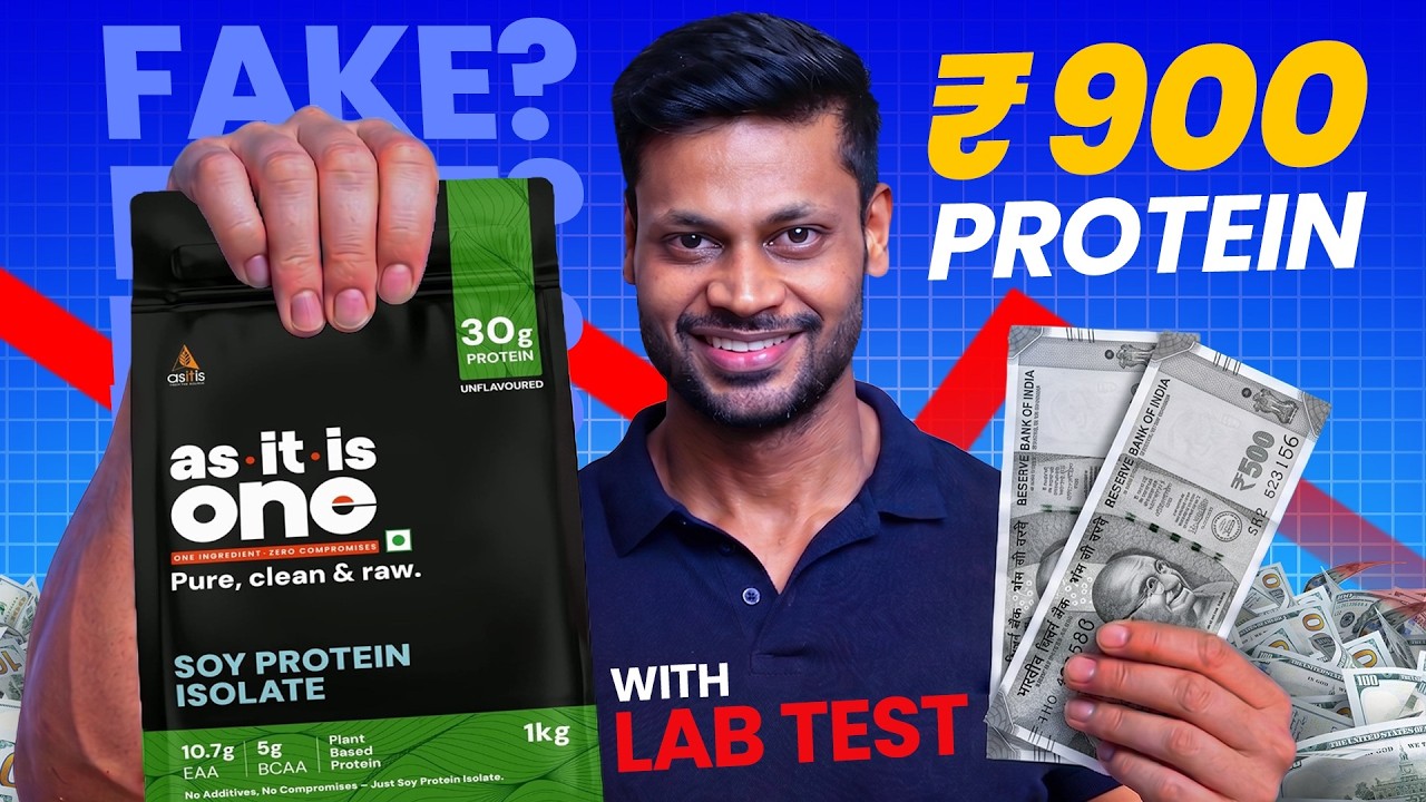 As-It-Is Soy Protein Isolate powder – Cover Image