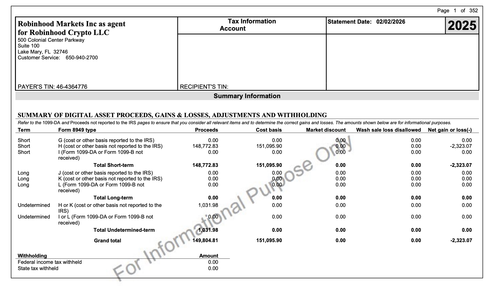1099-DA form example