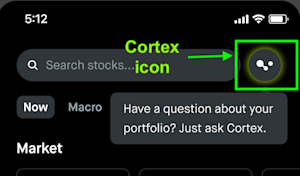Cortex icon example