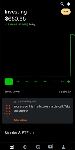 Futures margin call - what happens if I'm issued a margin call?