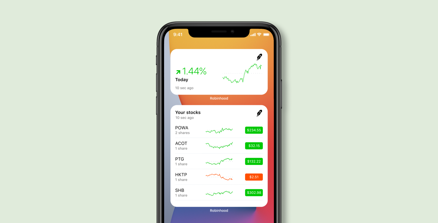 iOS 14 Widgets Asset