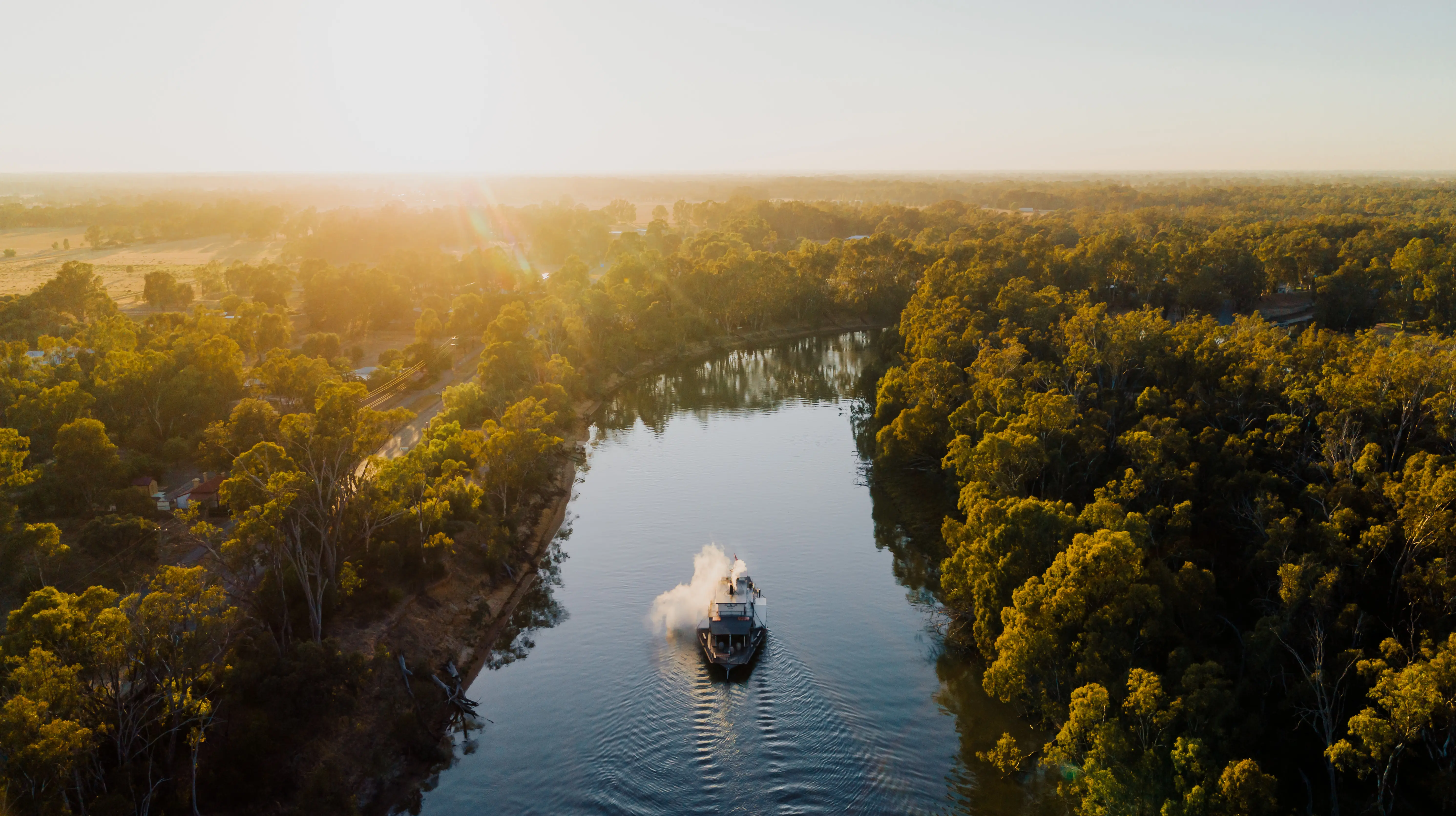 Caravan and Camping holiday parks on the Murray river