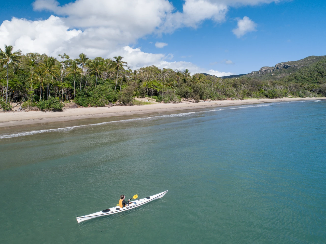 Kayaking in Cape Hillsborough waters