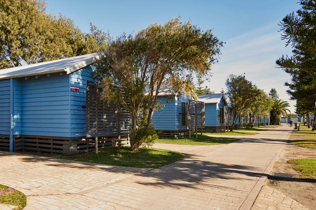 Cabins and villas, NRMA Toowoon Bay Holiday Park, Central coast