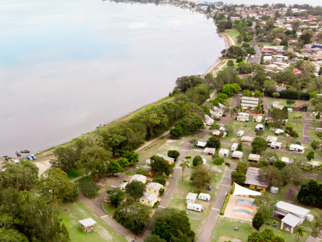 Arieal of Canton Beach