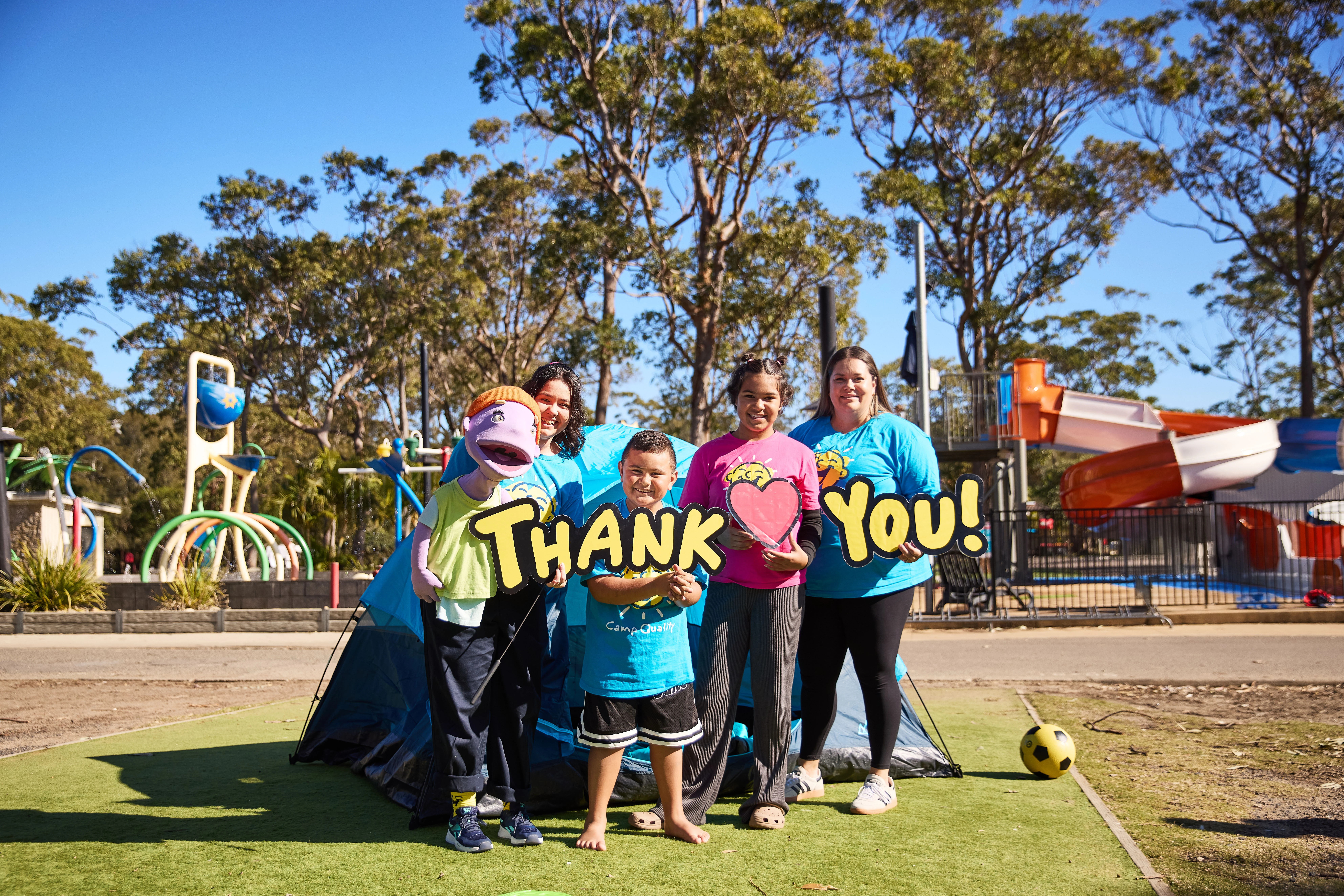 Young girl camp quality | NRMA Camp Quality