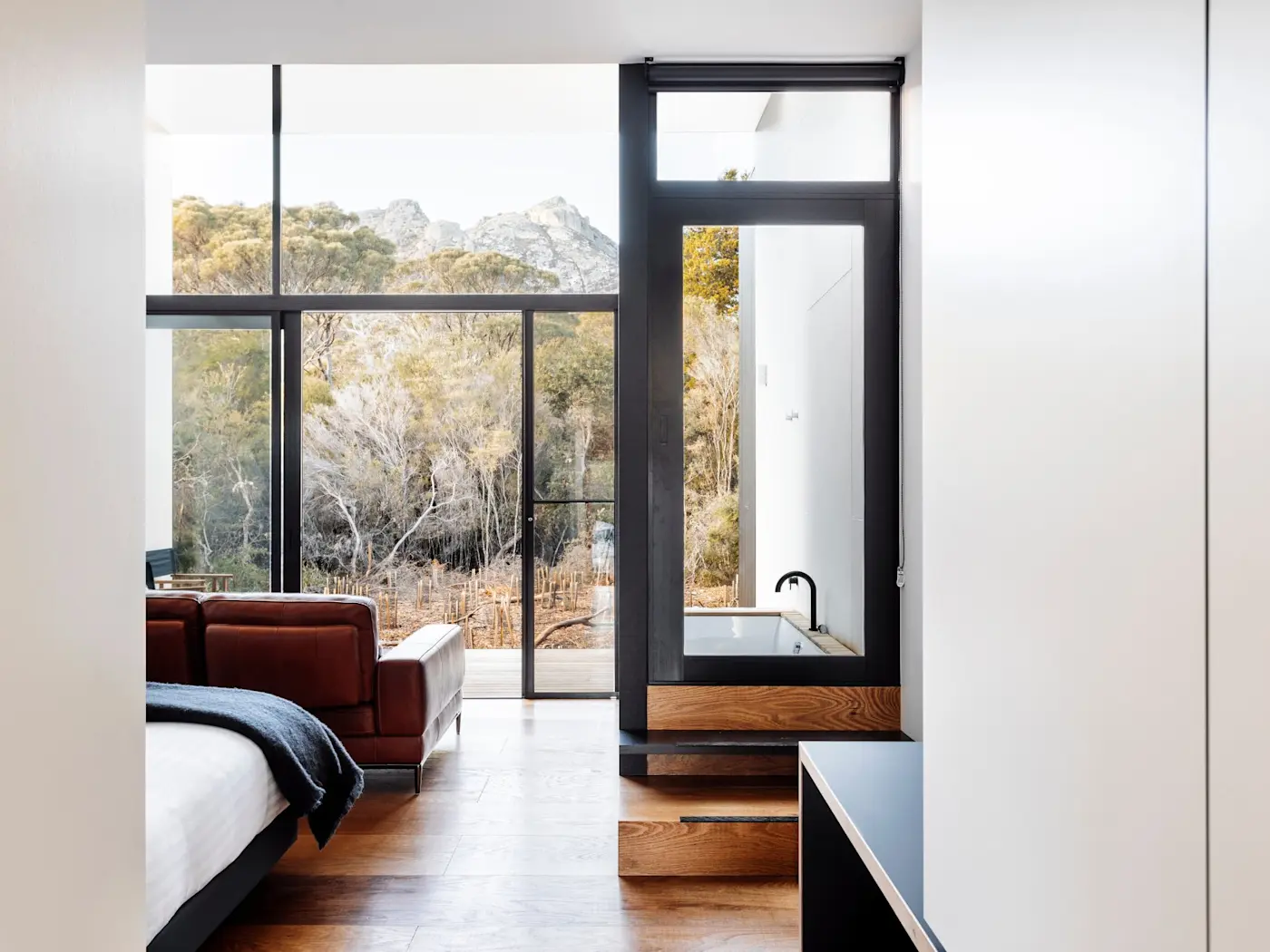 Mountain Terrace King accommodation at Freycinet Lodge