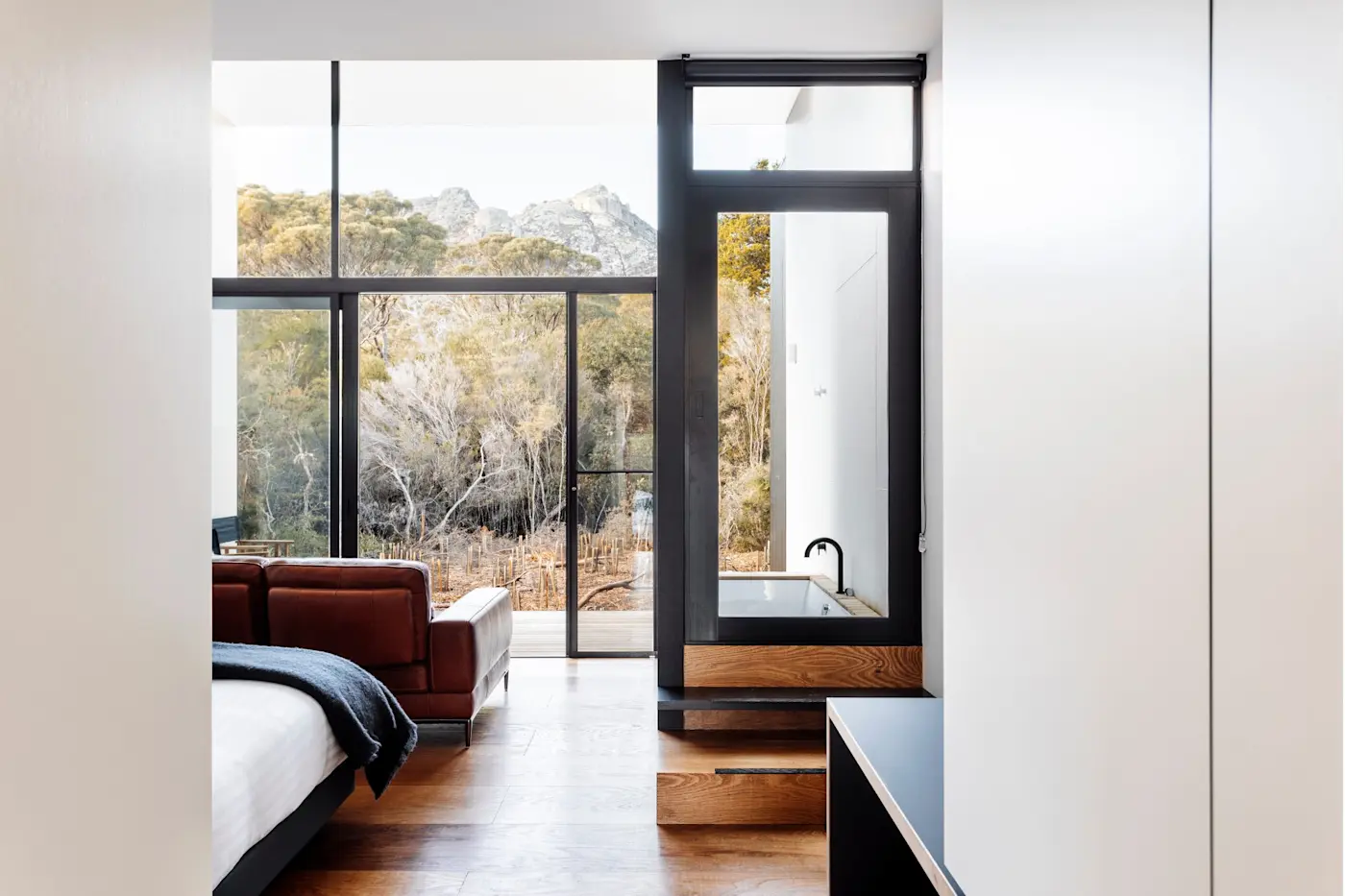 Mountain Terrace King accommodation at Freycinet Lodge
