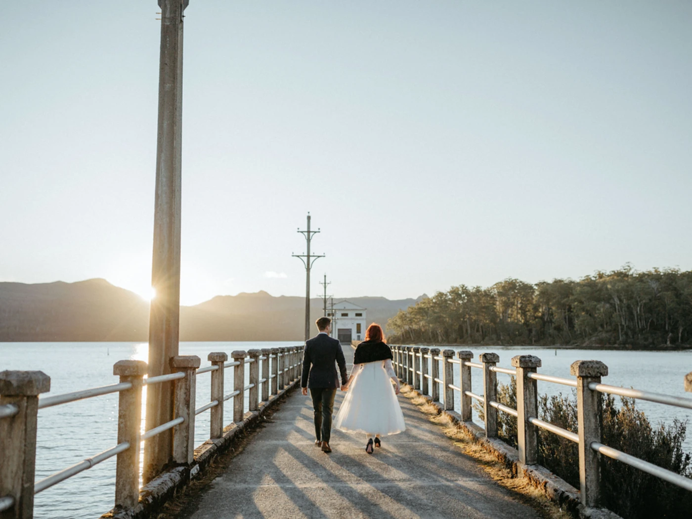 Wedding Pumphouse Point Lake St Clair Tasmania