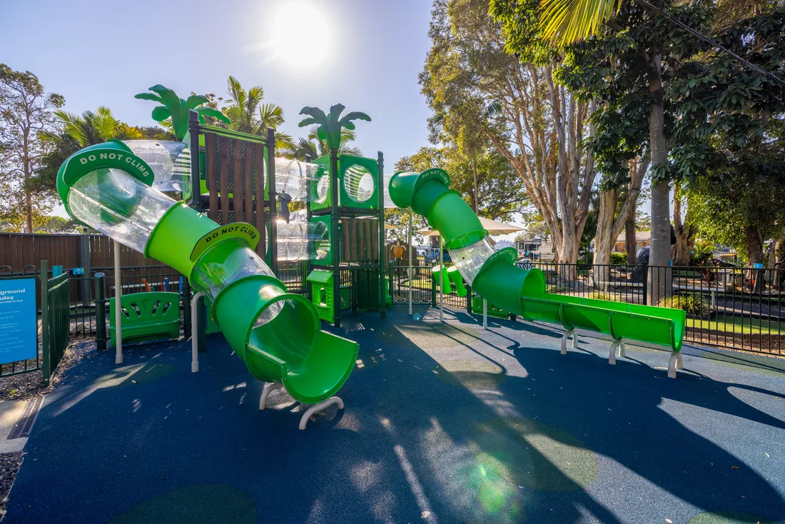 playground at Blue Dolphin Resort, Yamba NSW
