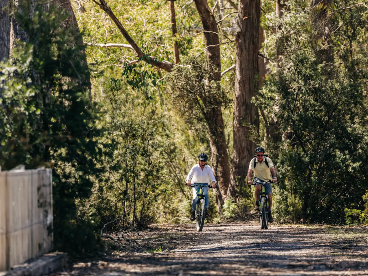 Bike riding in Tasmania
