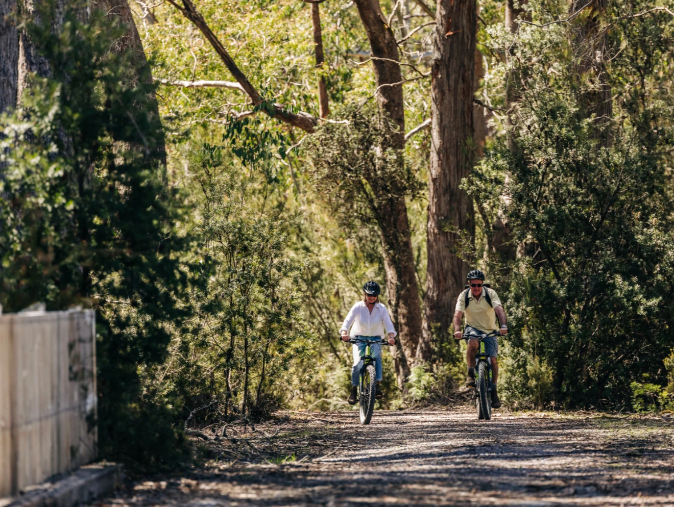 Bike riding in Tasmania