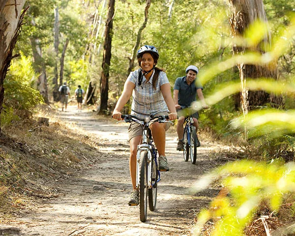 bike riding Halls Gap, The Grampians