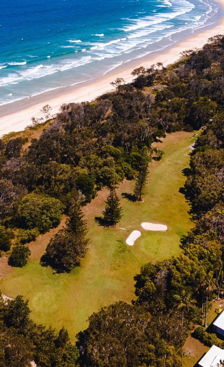Golf at NRMA Darlington Beach Holiday Resort near Coffs Harbour