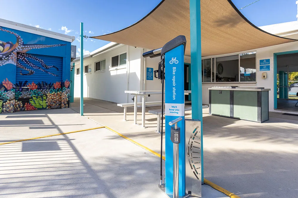 Bike repair station