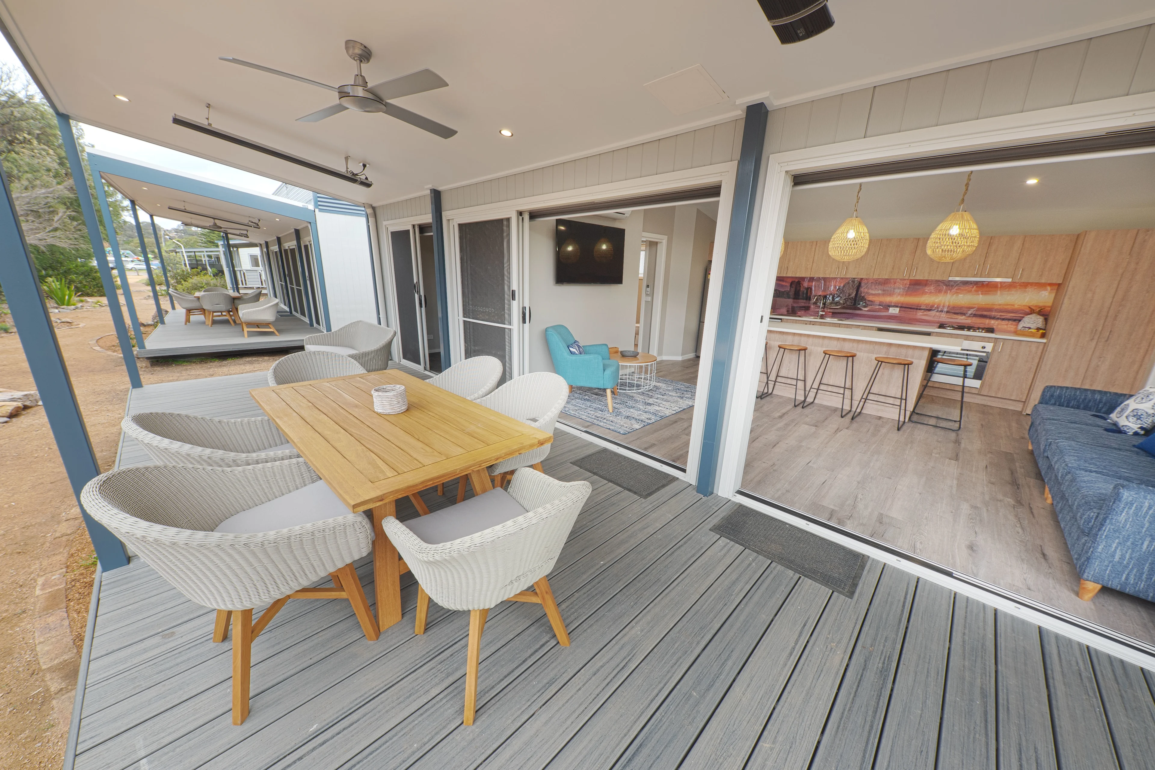 Tathra Beachfront villa patio