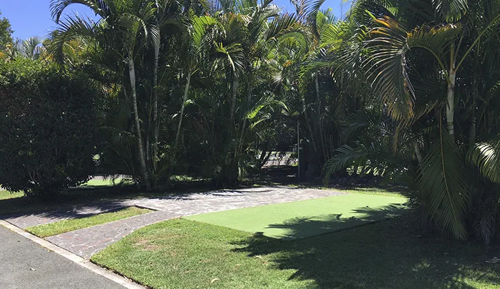 empty gold coast motorhome site