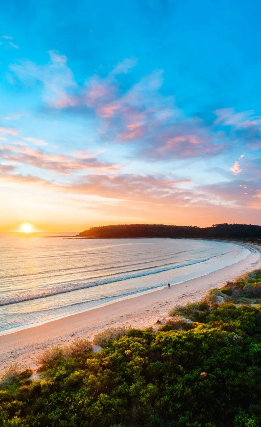 Broulee Beach on the NSW South Coast